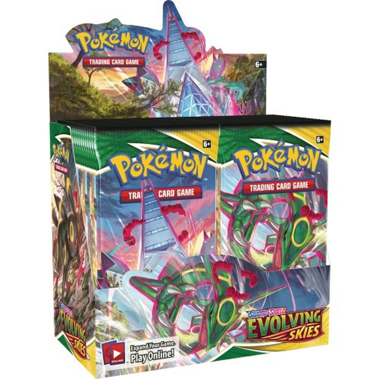 Pokemon Sword And Shield Evolving Skies Booster Box Dungeons Gate