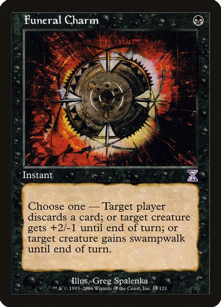 Funeral Charm (Foil) : Dungeon's Gate