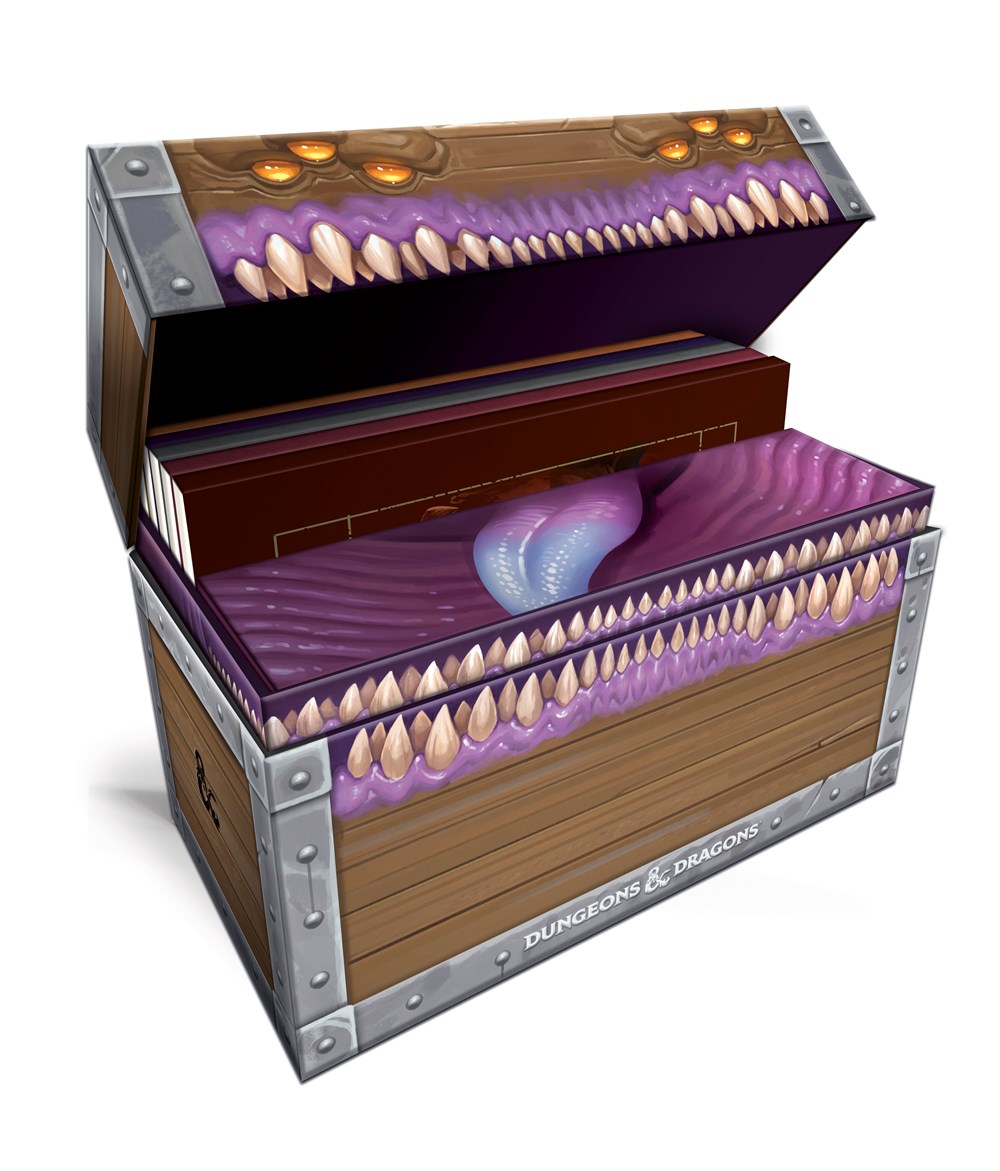 Mimic Treasure Chest Notebook Set (Dungeons & Dragons) – Dungeon's