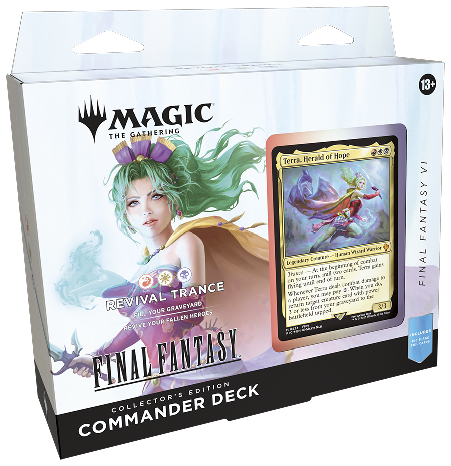 Magic: The Gathering  FINAL FANTASY Collector's Edition Commander Deck  (Revival Trance)  Dungeon's Gate