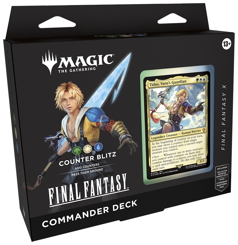 collector box final fantasy mtg Magic: The Gathering Final Fantasy -Collector Booster Box main image 1