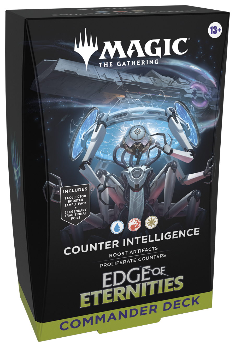 Magic: The Gathering Edge of Eternities Commander Precon (Counter Intelligence) Dungeon's Gate Magic: The Gathering Edge of Eternities Commander Precon (Counter Intelligence) Dungeon's Gate