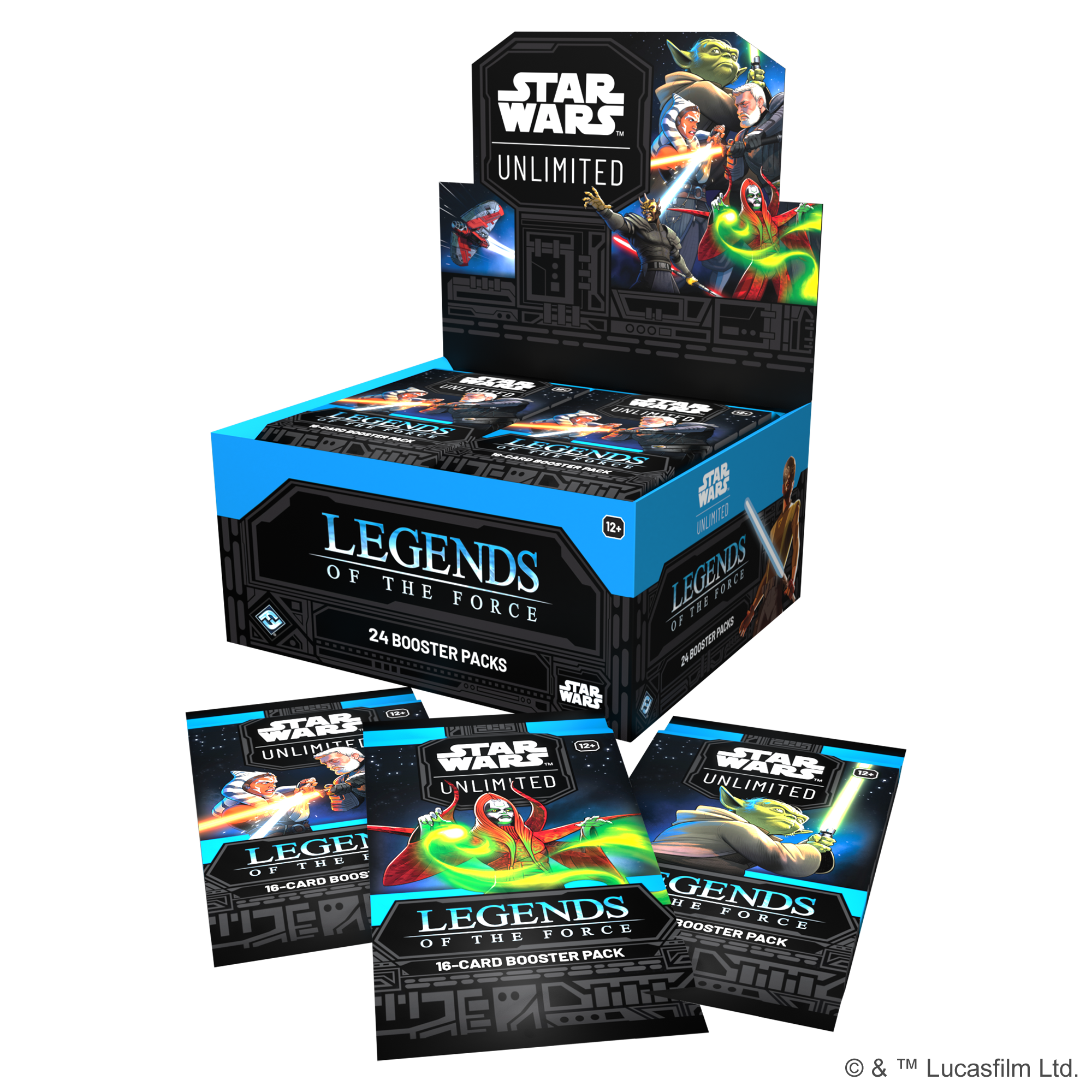 Star Wars Unlimited – Legends of the Force: Booster Box