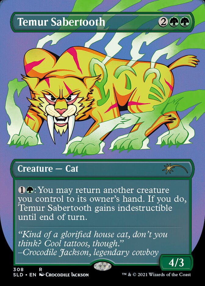 Temur Sabertooth [308]  Dungeon's Gate